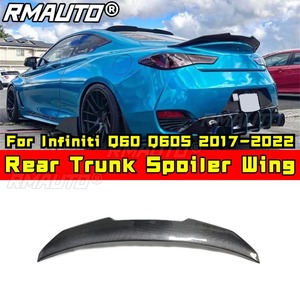 สปอยเลอร์หลังรถยนต์ ปีกหลัง ดิฟฟิวเซอร์กันกระแทก สำหรับ Infiniti Q60 Q60S 2017-2022 ชุดแต่งรถยนต์ อุปกรณ์ตกแต่งรถยนต์ - Product Image 1