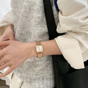 Ladies' Luxury Quartz <strong>Watches</strong>, Steel Dials, and square Bamboo <strong>Watches</strong>, Simple and Compact Women's <strong>Watch</strong> - Product Image 5