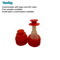 Producto en Oferta de un Proveedor Chino de Tapas de Plástico: Tapa con Anillo de Extracción y Boquilla Larga