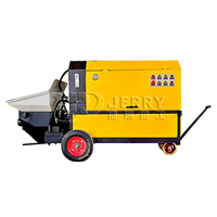 Mini-pompe diesel pour colonnes de construction secondaire, portable, conception à faible coût de main-d'œuvre