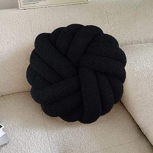 <span class=keywords><strong>Coussin</strong></span> à nœud sphérique en laine tricotée à la main, décoration de luxe pour la maison, <span class=keywords><strong>coussin</strong></span> en fibre acrylique - Product Image 5
