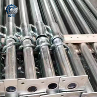 Puntal de Andamio Ajustable de Acero Reforzado, Puntal de Acero Galvanizado para Construcción con Diseño Industrial
