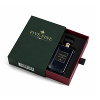 Kotak Hadiah Kemasan Parfum Mewah Kosong untuk Oud Attar Parfum Skincare, Buatan Tangan dengan Emboss Logo Kustom 2022