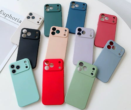 New Luxury Fall Silicone Shockproof Phone Cover Protective Phone Case for IPhone 16 Pro Max 15 14 13 12 11 17 Pro Max