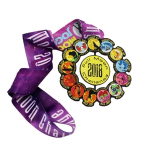 Médailles sportives en métal personnalisées pour fabricants, médailles de défi Conqueror, médailles de défi Pleine Lune sur mesure, vente en gros - Product Image 4