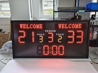 Mini/büyük Elektronik Basketbol Skor Tahtası Led Ekranlı Skor Tahtası Kriket/futbol/basketbol için