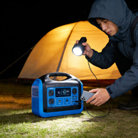 Station d'alimentation portable personnalisée 1200W 220V/230V avec prise EU, pour camping en extérieur, alimentation solaire, batterie LiFePO4, MPPT, onde sinusoïdale pure
