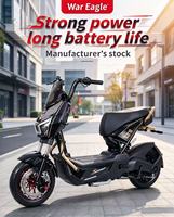 Vélo électrique de ville 800W, moteur sans balais 3 vitesses, moteur de moyeu arrière, freins à disque hydrauliques, batterie 72V 20AH, longue autonomie >50km/h