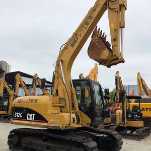 Excavadora de orugas hidráulica CAT 312C 312D 312D2 312D2GC 312DL 12ton usada lista para enviar a la venta - Product Image 3