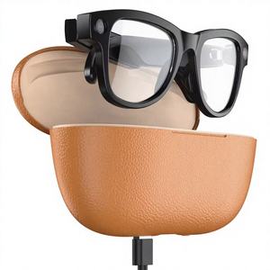 Gafas Inteligentes M02 con IA, Cámara de 8MP, Fotos, Video, Traducción por IA, ChatGPT, Llamadas por Bluetooth, Música, Resistencia al Agua IPX-5, Carga Inversa - Product Image 1