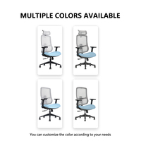 Chaises de bureau ergonomiques modernes et réglables en maille, pivotantes, pour cadres, vente en gros à prix abordable