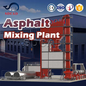 Nouvelle station de mélange d'asphalte à haut rendement 100-120 Tph Usine de traitement du bitume - Product Image 2
