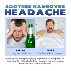 Terapi hidung untuk mengurangi tidak nyaman mabuk pusing memiliki sakit kepala hidung mabuk di malam hari perawatan tubuh yang panjang - Product Image 6