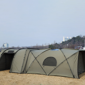 Fabricant de dispositif extérieur, tente de canal avec tente intérieure UV W/P Ripstop, tube OEM, grand Tunnel, tente de <span class=keywords><strong>Camping</strong></span> - Product Image 4