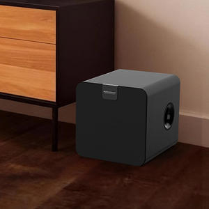 Subwoofer Attivo da 8 Pollici 80W con Potente Bassi, Indicatore LED RGB, Ingresso <span class=keywords><strong>LFE</strong></span> RCA, Cabinet in Legno per Home Theatre e Feste - Product Image 3