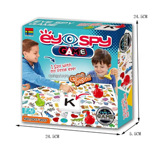 Juego <span class=keywords><strong>de</strong></span> Mesa Eye Spy para Niños, Juegos <span class=keywords><strong>de</strong></span> Cartas <span class=keywords><strong>de</strong></span> Búsqueda y Emparejamiento, Juegos <span class=keywords><strong>de</strong></span> Palabras del Alfabeto, Juguetes Educativos <span class=keywords><strong>de</strong></span> Aprendizaje - Product Image 6