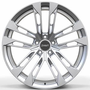 Ruedas de Aleación de Aluminio Forjado Personalizadas ZHMT, Plateadas, 5x112, 18mm/25mm, Nuevas para A7/A8/Q7/Q8/Jesko/<span class=keywords><strong>Gemera</strong></span>/Agera/Regera, Garantía de por Vida - Product Image 1