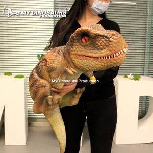 Mi Dino DH018, el Juguete Más Popular, Marioneta de Dinosaurio de Goma, Marioneta de <span class=keywords><strong>Lagarto</strong></span> - Product Image 5
