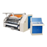 Máquina Corrugadora de Una Sola Cara para Cartón Corrugado de 3 Capas, Línea de Producción de Cartón, Máquina Corrugadora de Una Cara