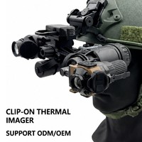 Cámara Termográfica con Clip QCNV ELF C PRO, 65g, Aumento 1x, Accesorio de Imagen Térmica para Patrullaje Nocturno y Aplicaciones de Reconocimiento al Aire Libre