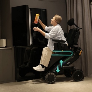 Silla de Ruedas Eléctrica BEIZ para Subir Escaleras, Scooter de Movilidad con Batería Integrada, Marco Metálico, Certificación CE, Uso en Exteriores, Cuidado en el Hogar y Hospital - Product Image 3