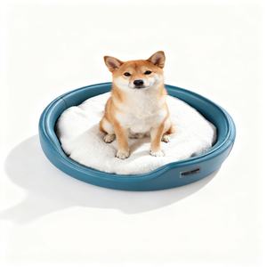 เตียงสัตว์เลี้ยงหนังแท้ทันสมัย |   เตียงนอนสัตว์เลี้ยงนุ่มสบายสำหรับแมวและสุนัขพันธุ์เล็ก ใช้ภายในอาคาร |   ผู้ผลิตเฟอร์นิเจอร์สัตว์เลี้ยงที่มีสไตล์แบบ OEM - Product Image 4