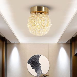 Crystal Sphere Ceiling <b>Light</b> Modern Minimalist Nordic Luxury <b>Chandelier</b> for Living Room <b>Bedroom</b> Dining Room - Product Image 1