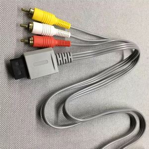 1,8 M 3 RCA <span class=keywords><strong>Cable</strong></span> para Nintendo <span class=keywords><strong>Wii</strong></span> Controller Console Audio Video AV <span class=keywords><strong>Cable</strong></span> <span class=keywords><strong>Compuesto</strong></span> 480P Chapado en oro 3RCA para Will <span class=keywords><strong>Cable</strong></span> - Product Image 4