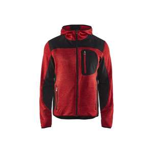 BLAKLADER-Veste tricotée 493021175699XXXL Rouge/Noir-EAN 7330509411490 VESTES DE TRAVAIL D'HIVER VESTES SOFTSHELL ET REMBOURRÉES - Product Image 1