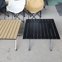 Table pliante portable multifonctionnelle moderne en métal pour pique-nique et camping, vente en gros personnalisée