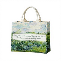 Sac fourre-tout en toile de coton de luxe pour femme, haute qualité, robuste et durable, avec poignées personnalisables, idéal pour cadeaux d'affaires et vêtements