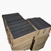 Dalles de moquette en polypropylène pour usage commercial et domestique, à faible poils, amortissantes, insonorisantes, résistantes aux taches, respectueuses de l'environnement, non tissées