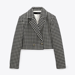 Personnaliser une nouvelle mode Blazer court à manches longues Femme Blazers courts - Product Image 3