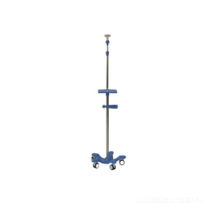 Soporte de Suero Móvil Kang Jun de Acero Inoxidable, Altura Ajustable, Portátil, para Uso en Hospitales, Salas de Hospitalización y Hogar - Product Image 3