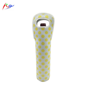 Impresión amarillo solo enfriador <span class=keywords><strong>de</strong></span> vino <span class=keywords><strong>de</strong></span> manga <span class=keywords><strong>de</strong></span> sublimación <span class=keywords><strong>de</strong></span> neopreno personalizado botella <span class=keywords><strong>de</strong></span> <span class=keywords><strong>cerveza</strong></span> bolso titular - Product Image 1