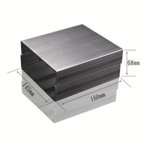 Diseño Personalizado EBM, Perfiles de Aluminio Extruido con Recubrimiento en Polvo, Caja para Amplificador de Audio Electrónico con Protección IP54 - Product Image 1