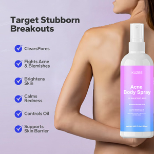 Tratamiento para el Acné Corporal, Spray Exfoliante con Ácido Salicílico para el Acné de Espalda, Puntos Negros, Imperfecciones en la Espalda y el Pecho - Product Image 2