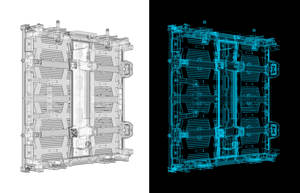 Video Wall LED Interior P1.953 de 500x500 mm, Gabinete Compacto, Compatible con CMS y SDK, Opción OEM, Empalme sin Costuras, Cartel Digital para Centros Comerciales - Product Image 5