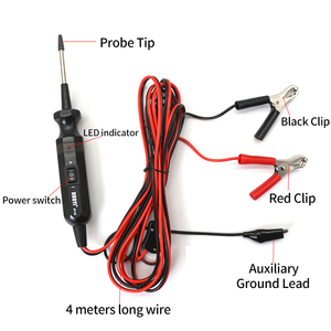 DUOYI DY18 Kfz-Schaltung tester Elektrischer Gleichstrom 6-24V Auto-Stromkreis-Spannungs prüfer Diagnose stift mit Tests onde - Product Image 4