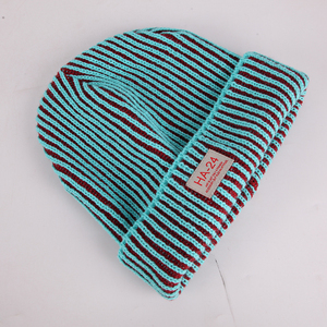 Tùy Chỉnh Dệt Vá Logo Crochet Beanies Dày Mùa Đông Ấm Áp Căng Còng Skull Cap Người Đàn Ông Phụ Nữ Rắn Đan <span class=keywords><strong>Slouchy</strong></span> Beanie Mũ - Product Image 6