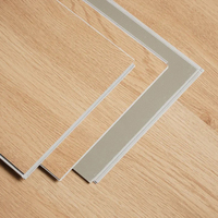 Suelo Vinílico de Lujo Flotante con Sistema de Clic, Resistente al Agua, de 4mm y 8mm, para Oficina en Casa, con Capa Inferior