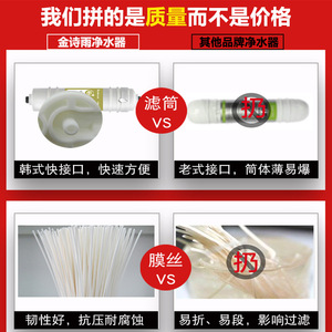 Purificador de agua Shenzhen para debajo del fregadero, sistema de ultrafiltración de 5 etapas con indicador de cambio de filtro para un agua potable saludable - Product Image 3