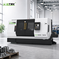 Tour CNC vertical haute rigidité 3 axes, machine de précision robuste pour le tournage des métaux et l'usage industriel
