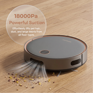 PF403 Robot Vacuum Cleaner 18000Pa Suction 3-in-1 Sweep <b>Mop</b> Gyro Navigation Ultra Slim Smart Robotic Cleaner - Product Image 5
