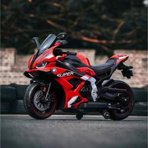 มอเตอร์ไซค์ไฟฟ้าสำหรับเด็กอายุ 3-10 ปี รุ่น Superior ของเล่นแบบชาร์จไฟได้สำหรับเด็กชายและเด็กหญิง พร้อมดีเทลสีน้ำเงิน - Product Image 3