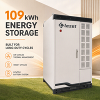 109kWh 60kW LiFePO4 Modbus TCP Açık/Kapalı Şebeke Ticari Endüstriyel Enerji Depolama Kabini IP55 Hava Soğutmalı
