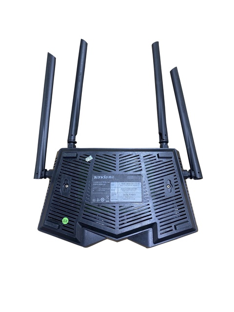 4*5dbi Tenda AC6 Home Wireless Routers Black 2.4G & 5G,2.4G & 5G 150 Mbps Wf2409e Router 1200mbps Router 4* 5dbi Antennas 4,2