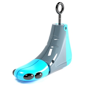 Civière de <span class=keywords><strong>chaussure</strong></span> jetable en plastique réglable à <span class=keywords><strong>une</strong></span> <span class=keywords><strong>tige</strong></span> avec logo personnalisé - Product Image 5