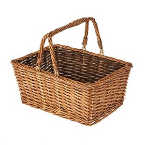 Panier de pique-nique traditionnel, grand panier alimentaire personnalisable, paniers de pique-nique avec table, panier de safari pour enfants - Product Image 1