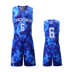 Double メッシュバスケットボールトップス cheap reversible wear basketball jerseys - Product Image 3